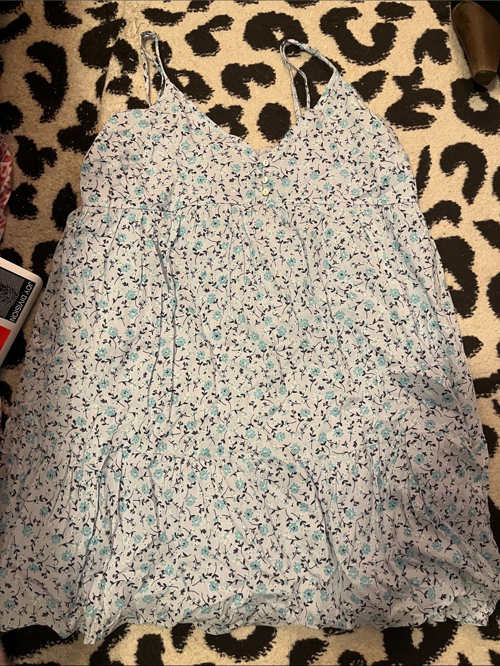 Wild Fable Blue Floral Dress